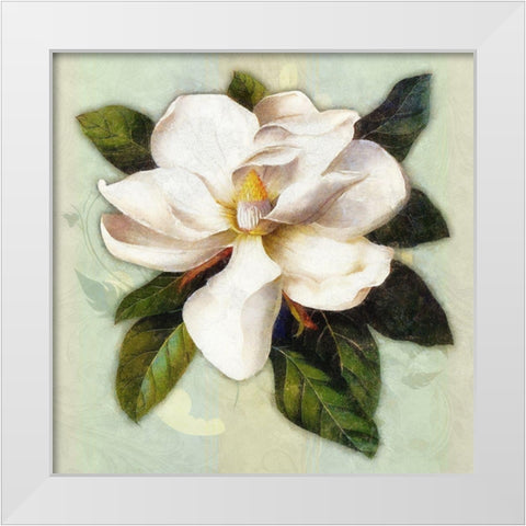 Nouveau Botanica White Modern Wood Framed Art Print by Lavoie, Tina
