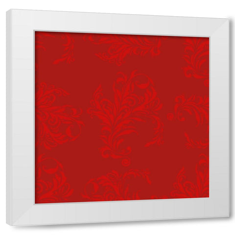 Beautiful Christmas Viii White Modern Wood Framed Art Print by Lavoie, Tina
