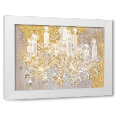 Treasured Cottage White Modern Wood Framed Art Print by Lavoie, Tina