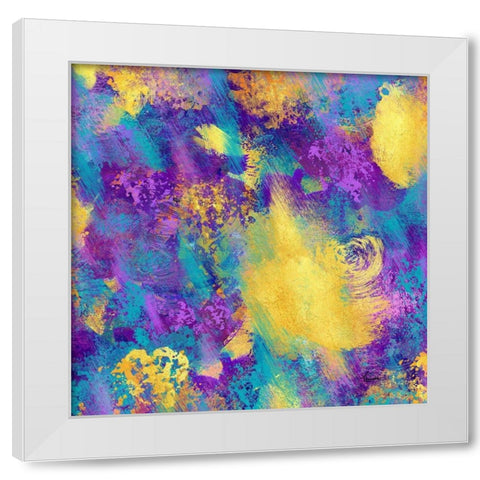 Printemps a Paris - Springtime in Paris White Modern Wood Framed Art Print by Lavoie, Tina