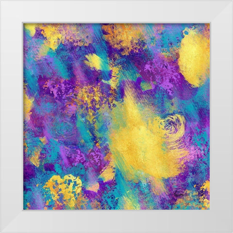 Printemps a Paris - Springtime in Paris White Modern Wood Framed Art Print by Lavoie, Tina