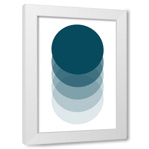 Sunrise II White Modern Wood Framed Art Print by Lavoie, Tina