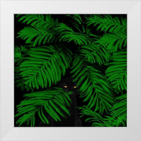 Sentinel White Modern Wood Framed Art Print by Lavoie, Tina