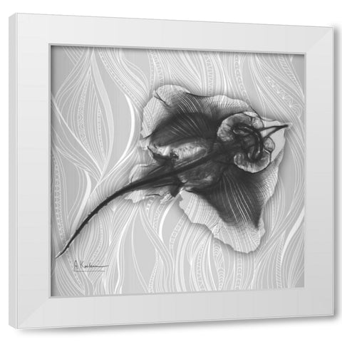 Skate Vision 2 White Modern Wood Framed Art Print by Koetsier, Albert