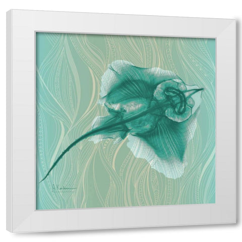 Skate 86 White Modern Wood Framed Art Print by Koetsier, Albert