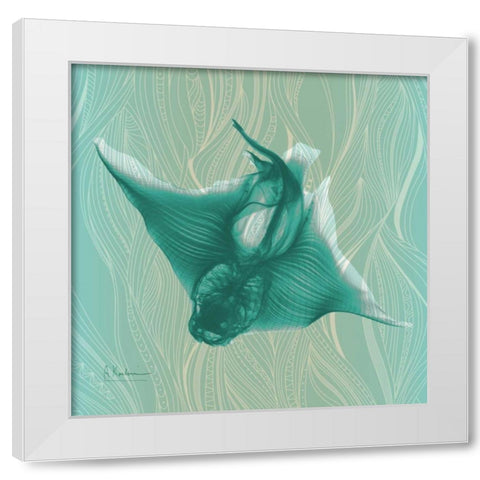 Skate 87 White Modern Wood Framed Art Print by Koetsier, Albert