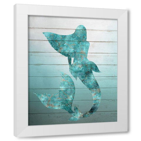 From the Sea 1 White Modern Wood Framed Art Print by Bailey, Ann