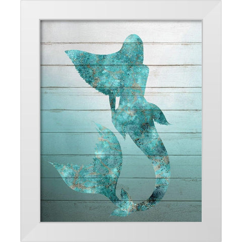 From the Sea 1 White Modern Wood Framed Art Print by Bailey, Ann