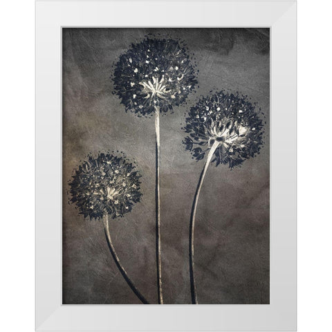 Puff 1 White Modern Wood Framed Art Print by Bailey, Ann