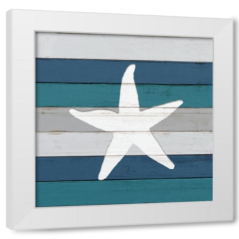 Planked 3 White Modern Wood Framed Art Print by Bailey, Ann