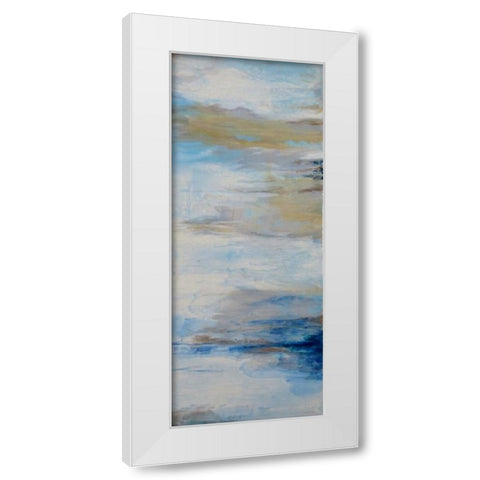 Heavenly 2 White Modern Wood Framed Art Print by Bilotta, Barbara