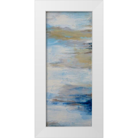 Heavenly 2 White Modern Wood Framed Art Print by Bilotta, Barbara