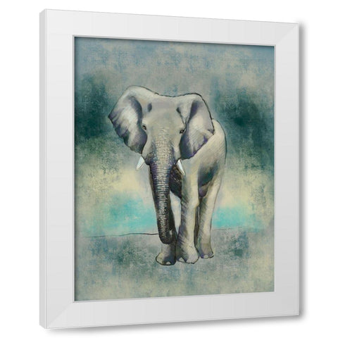 Wild Strong 2 White Modern Wood Framed Art Print by Boho Hue Studio