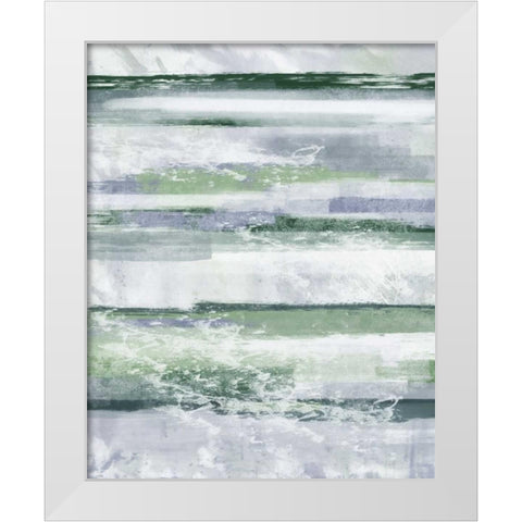 Linear 2 White Modern Wood Framed Art Print by Alvarez, Cynthia