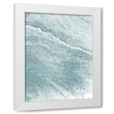 Comfort White Modern Wood Framed Art Print by Brown, Denise