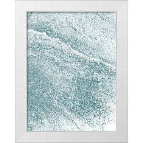 Comfort White Modern Wood Framed Art Print by Brown, Denise