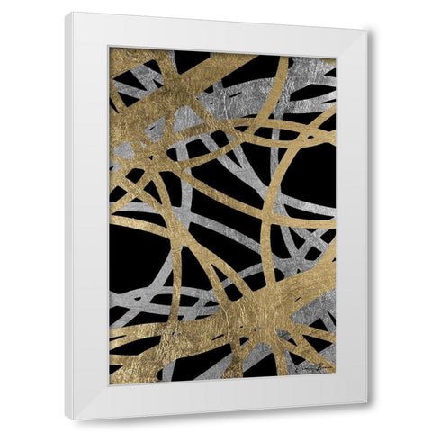 Traditional Radius 1 White Modern Wood Framed Art Print by Brown, Denise