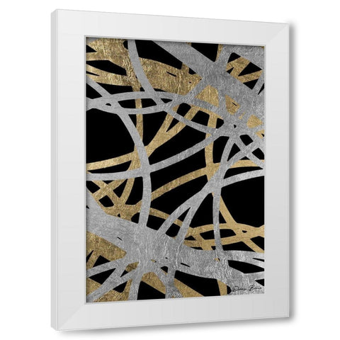 Traditional Radius 2 White Modern Wood Framed Art Print by Brown, Denise