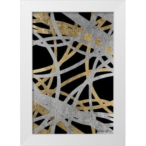 Traditional Radius 2 White Modern Wood Framed Art Print by Brown, Denise