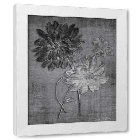 Tranquil Botanical 1 White Modern Wood Framed Art Print by Brown, Denise