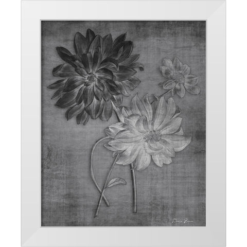 Tranquil Botanical 1 White Modern Wood Framed Art Print by Brown, Denise