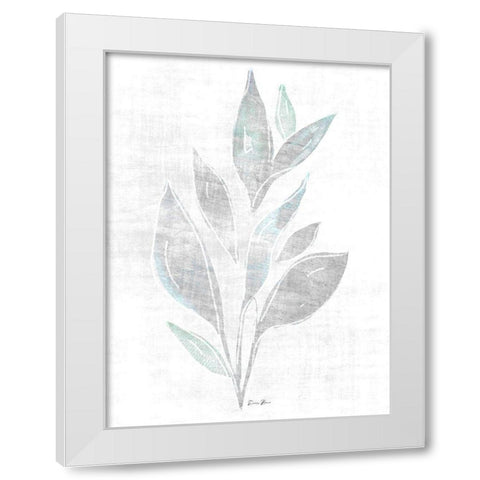 Watercolor Study 2 White Modern Wood Framed Art Print by Brown, Denise
