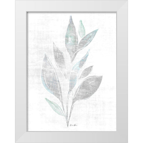 Watercolor Study 2 White Modern Wood Framed Art Print by Brown, Denise