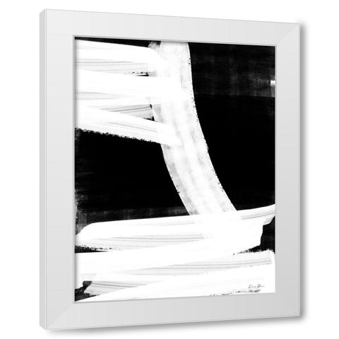 Broken 2 White Modern Wood Framed Art Print by Brown, Denise
