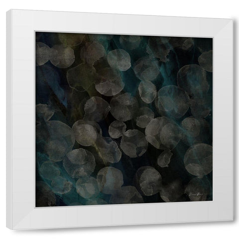 Spirited Solitude White Modern Wood Framed Art Print by Brown, Denise