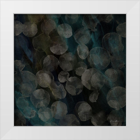 Spirited Solitude White Modern Wood Framed Art Print by Brown, Denise