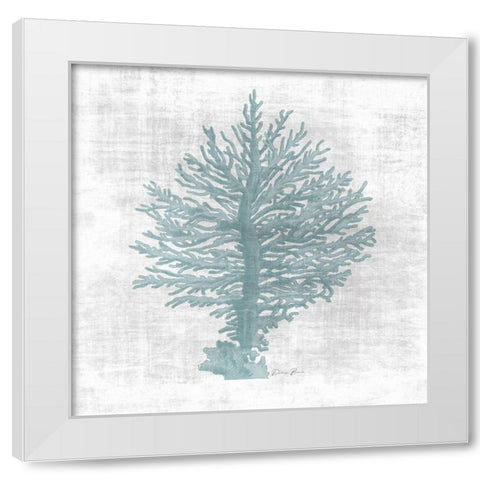 Sea Life 2 v2 White Modern Wood Framed Art Print by Brown, Denise