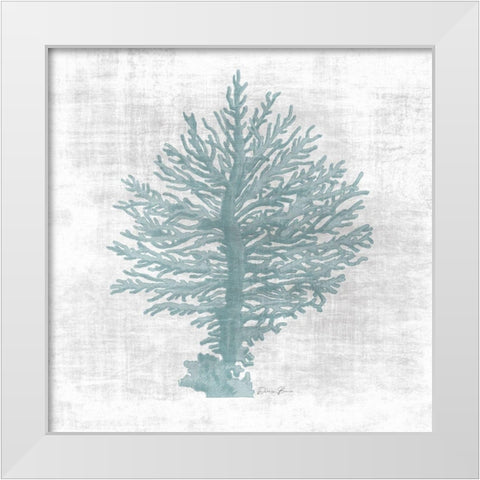Sea Life 2 v2 White Modern Wood Framed Art Print by Brown, Denise