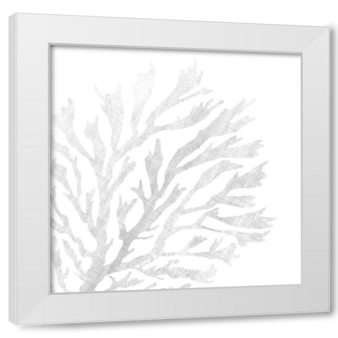 White Seaweed 2 White Modern Wood Framed Art Print by Brown, Denise
