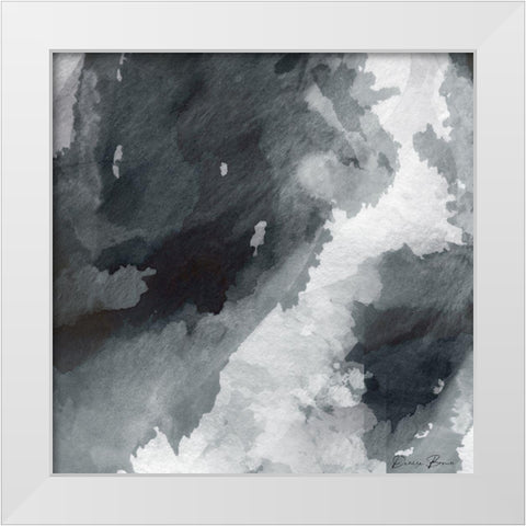 Blade 1 White Modern Wood Framed Art Print by Brown, Denise