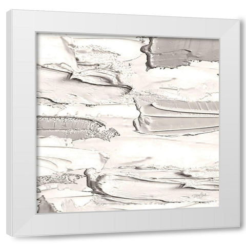 Paint Daubs 2 White Modern Wood Framed Art Print by Stimson, Diane