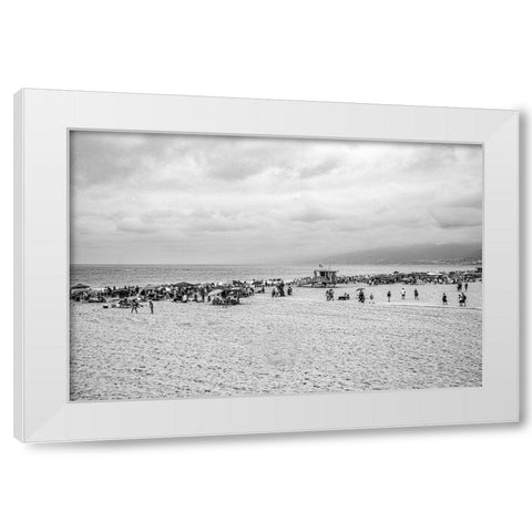 Gray Day 1 White Modern Wood Framed Art Print by Urquhart, Elizabeth