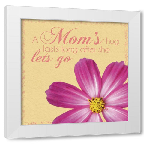 After She Lets Go White Modern Wood Framed Art Print by Gibbons, Lauren