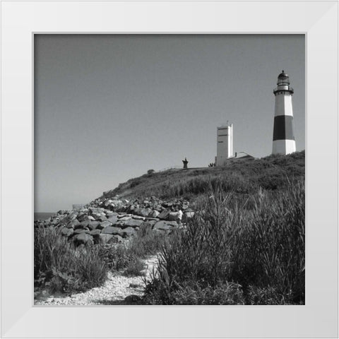 Landscape 2 White Modern Wood Framed Art Print by Gibbons, Lauren