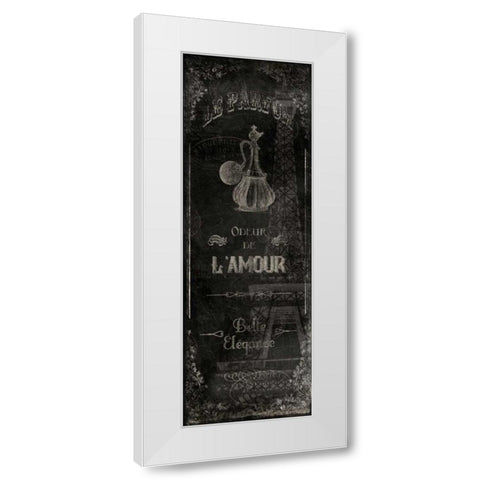 Le Parfum Black White Modern Wood Framed Art Print by Grey, Jace