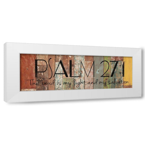 Salvation White Modern Wood Framed Art Print by Grey, Jace