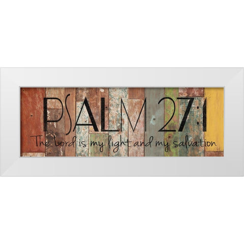 Salvation White Modern Wood Framed Art Print by Grey, Jace