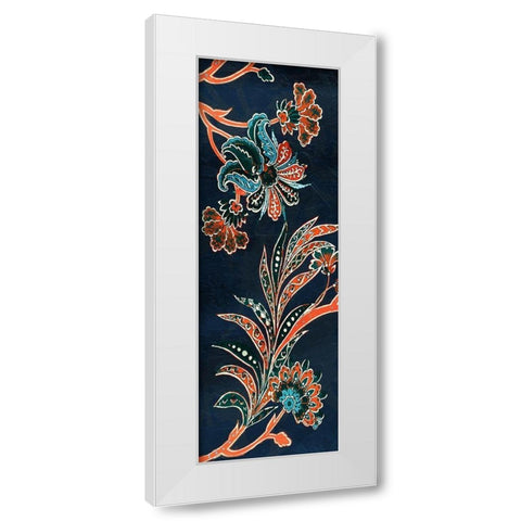Vic Tropical Floral White Modern Wood Framed Art Print by Grey, Jace