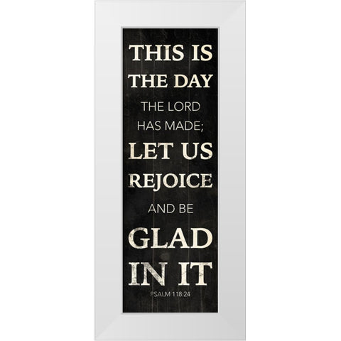 Jesus Said White Modern Wood Framed Art Print by Grey, Jace