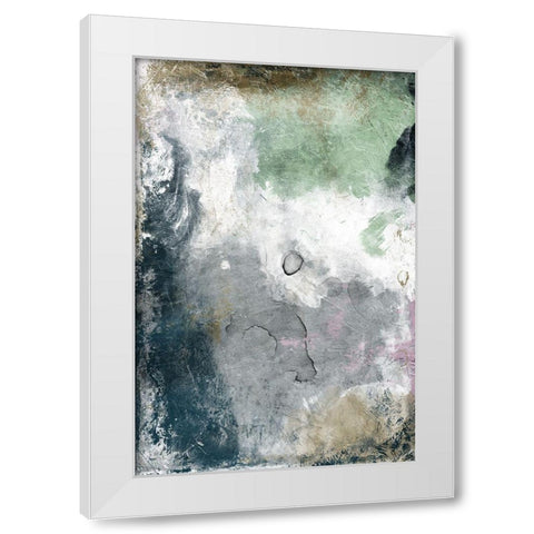 Neutral Paint White Modern Wood Framed Art Print by Grey, Jace