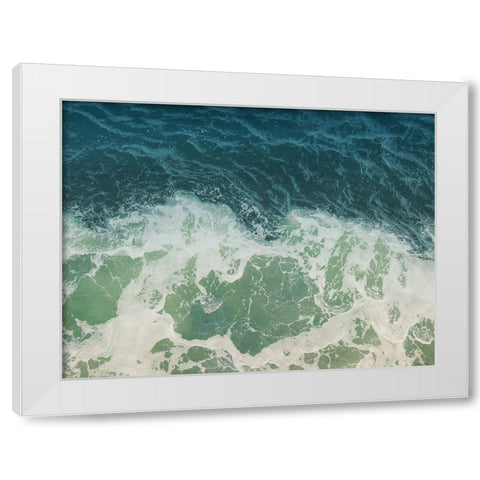 Nuetral Waters White Modern Wood Framed Art Print by Grey, Jace