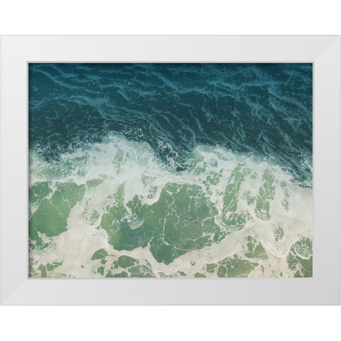 Nuetral Waters White Modern Wood Framed Art Print by Grey, Jace
