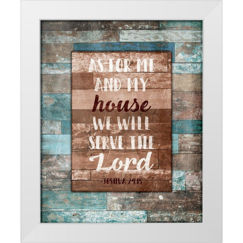 Serve White Modern Wood Framed Art Print by Grey, Jace
