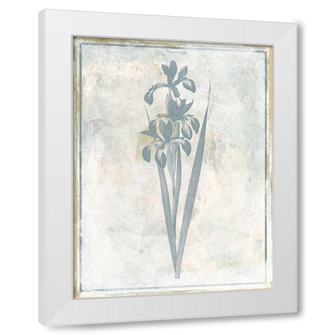 Sky Floral Four White Modern Wood Framed Art Print by Grey, Jace