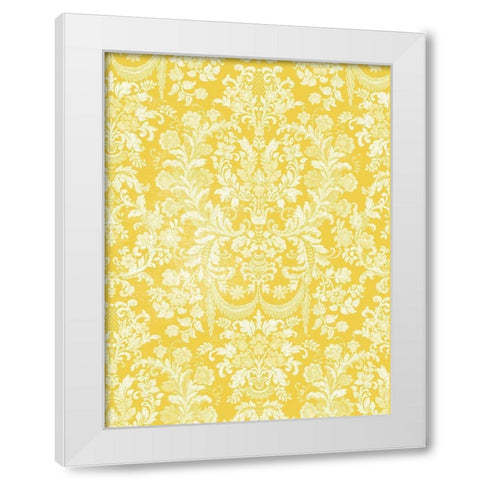 Sunny Wall White Modern Wood Framed Art Print by Grey, Jace