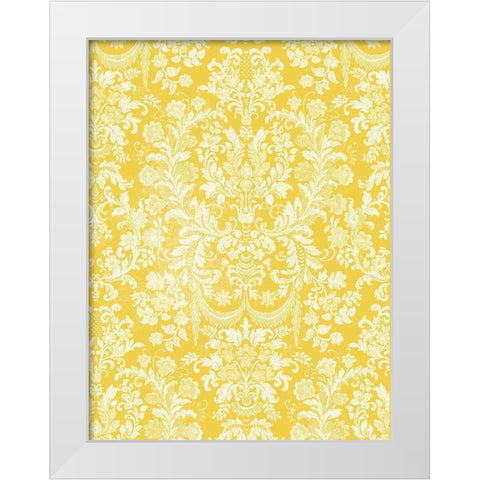 Sunny Wall White Modern Wood Framed Art Print by Grey, Jace